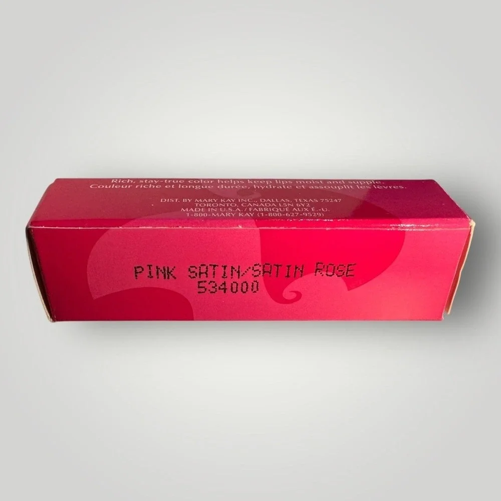 Mary Kay MK Signature Creme Lipstick Pink Satin Rose 534000 New in Box 0.13oz 3g